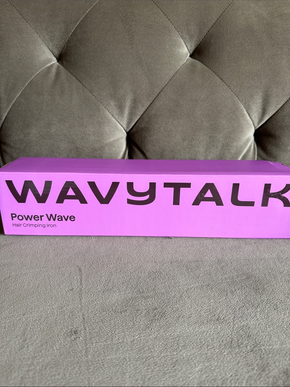 WAVYTALK Power Wave Hair Crimping Iron - Pink Wave Finish